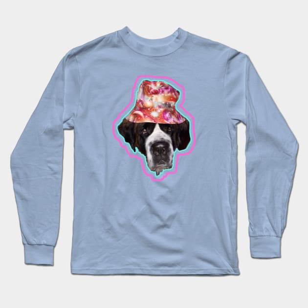 Tala the Saint Bernard by BrokenTrophies Long Sleeve T-Shirt by BrokenTrophies